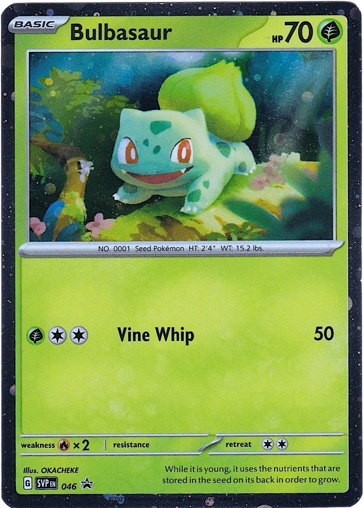 Bulbasaur (046) (Cosmos Holo) [Scarlet & Violet: Black Star Promos] | Sanctuary Gaming