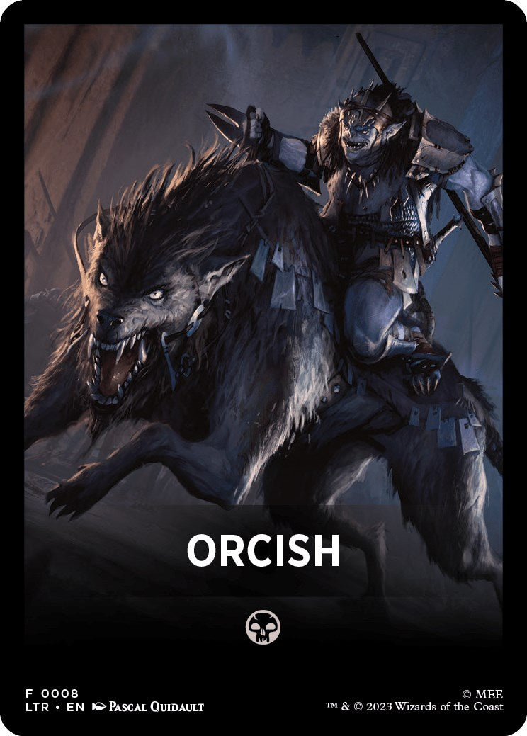 Orcish Theme Card [The Lord of the Rings: Tales of Middle-Earth] | Sanctuary Gaming