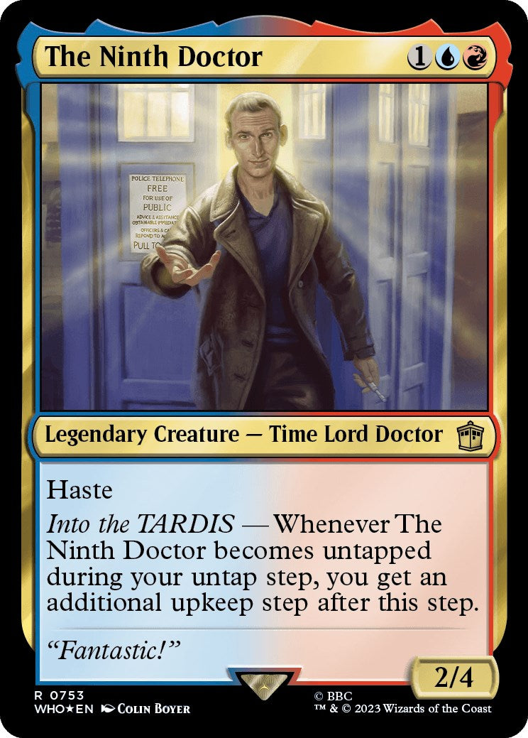 The Ninth Doctor (Surge Foil) [Doctor Who] | Sanctuary Gaming