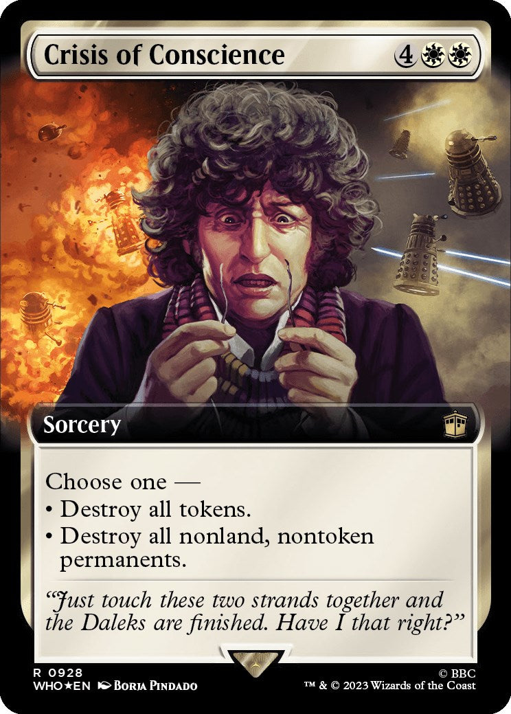 Crisis of Conscience (Extended Art) (Surge Foil) [Doctor Who] | Sanctuary Gaming