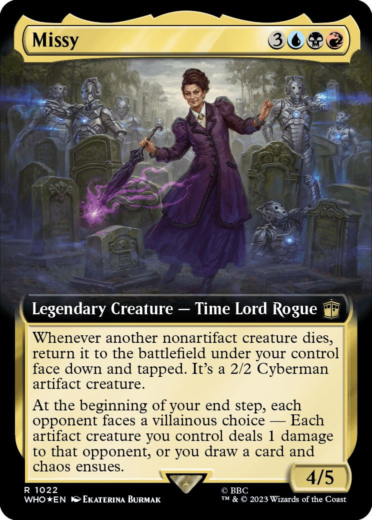 Missy (Extended Art) (Surge Foil) [Doctor Who] | Sanctuary Gaming