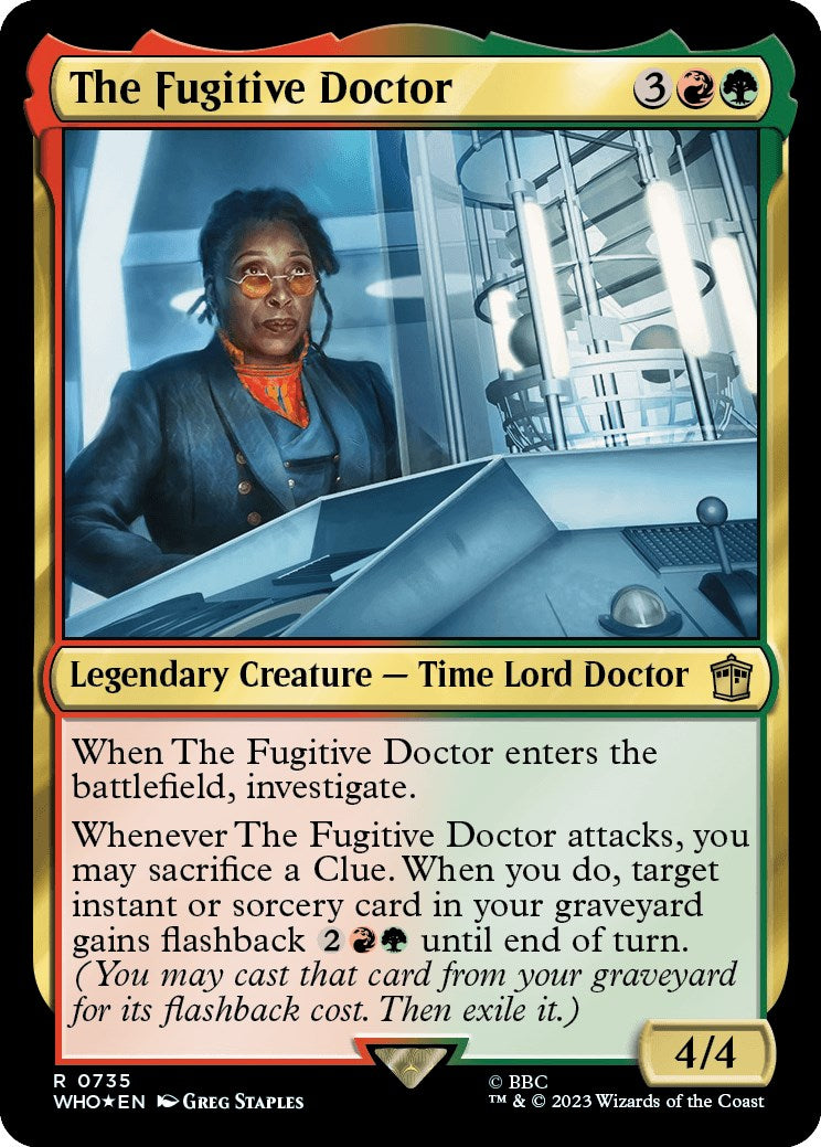 The Fugitive Doctor (Surge Foil) [Doctor Who] | Sanctuary Gaming