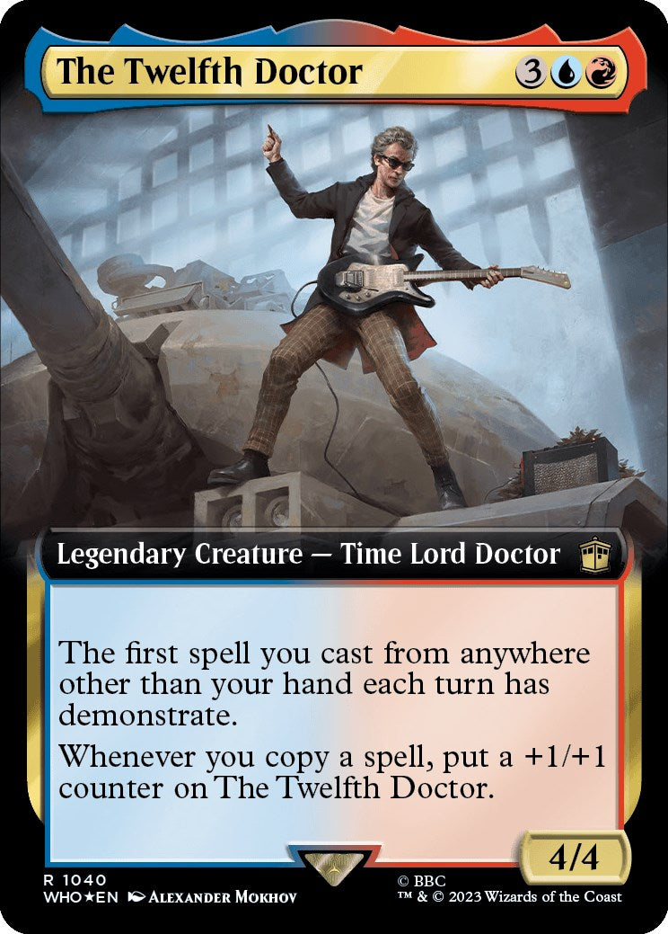The Twelfth Doctor (Extended Art) (Surge Foil) [Doctor Who] | Sanctuary Gaming