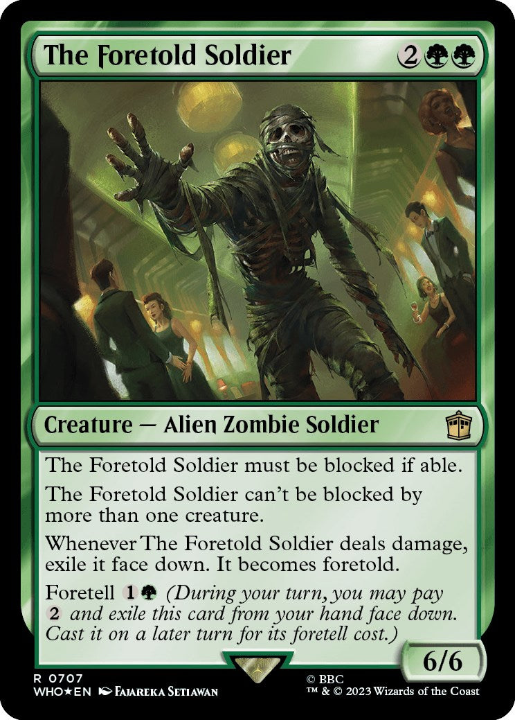 The Foretold Soldier (Surge Foil) [Doctor Who] | Sanctuary Gaming