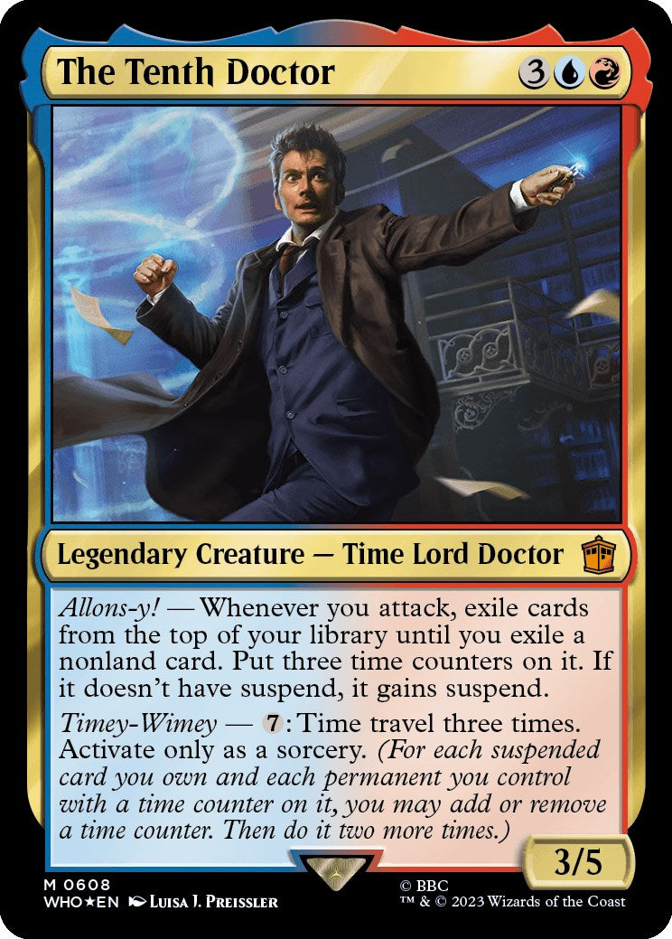 The Tenth Doctor (Surge Foil) [Doctor Who] | Sanctuary Gaming
