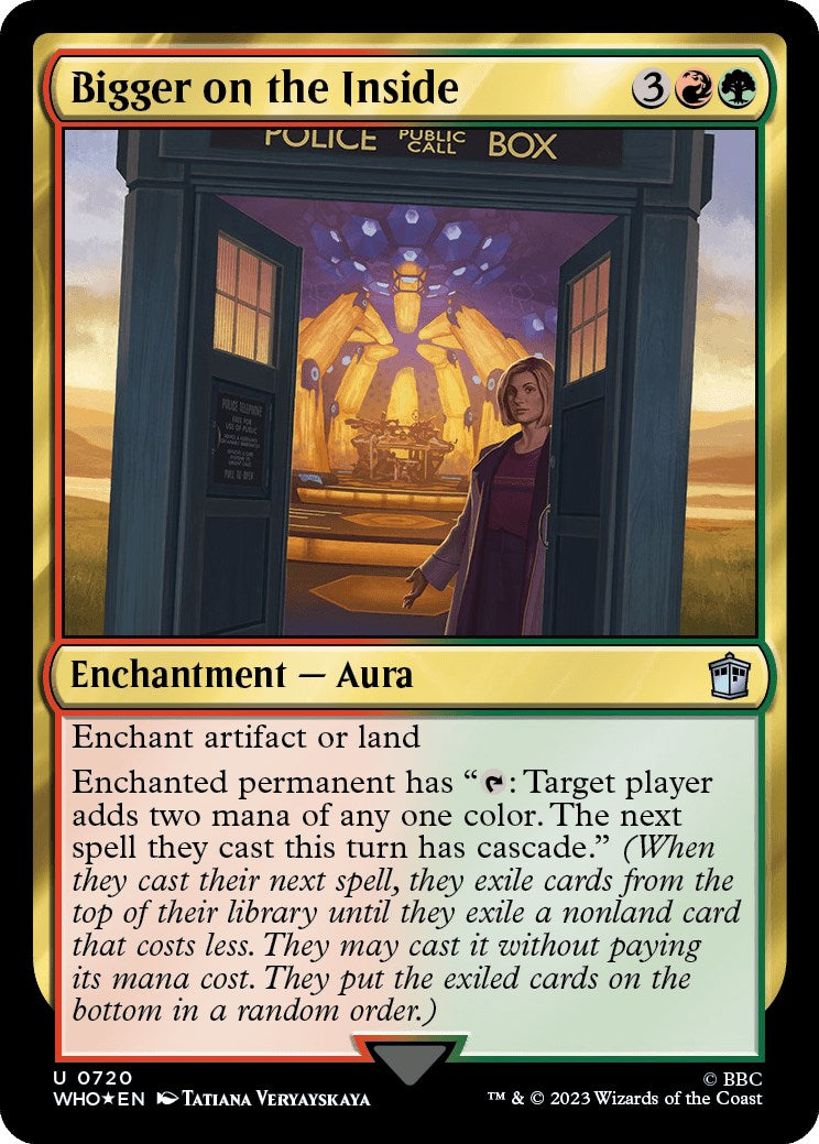 Bigger on the Inside (Surge Foil) [Doctor Who] | Sanctuary Gaming