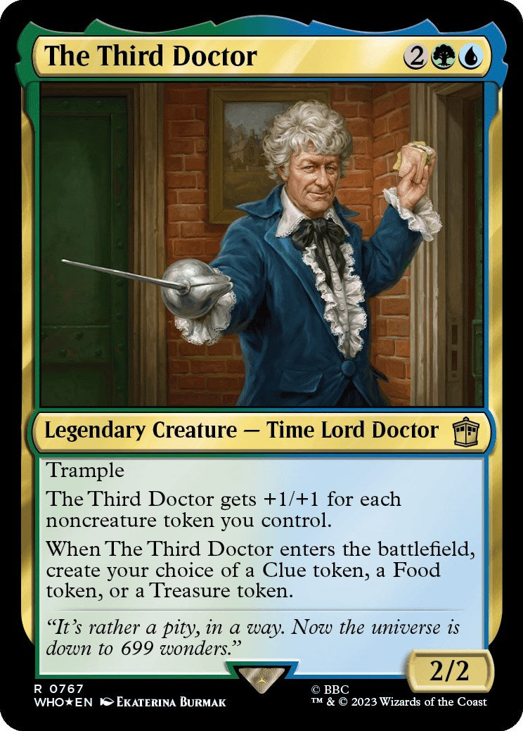 The Third Doctor (Surge Foil) [Doctor Who] | Sanctuary Gaming