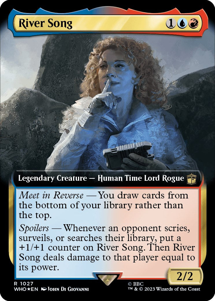 River Song (Extended Art) (Surge Foil) [Doctor Who] | Sanctuary Gaming