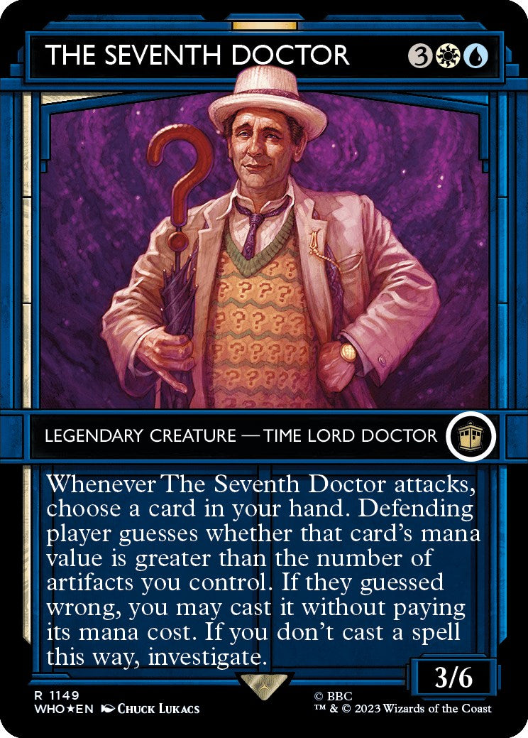 The Seventh Doctor (Showcase) (Surge Foil) [Doctor Who] | Sanctuary Gaming