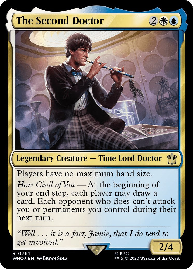 The Second Doctor (Surge Foil) [Doctor Who] | Sanctuary Gaming