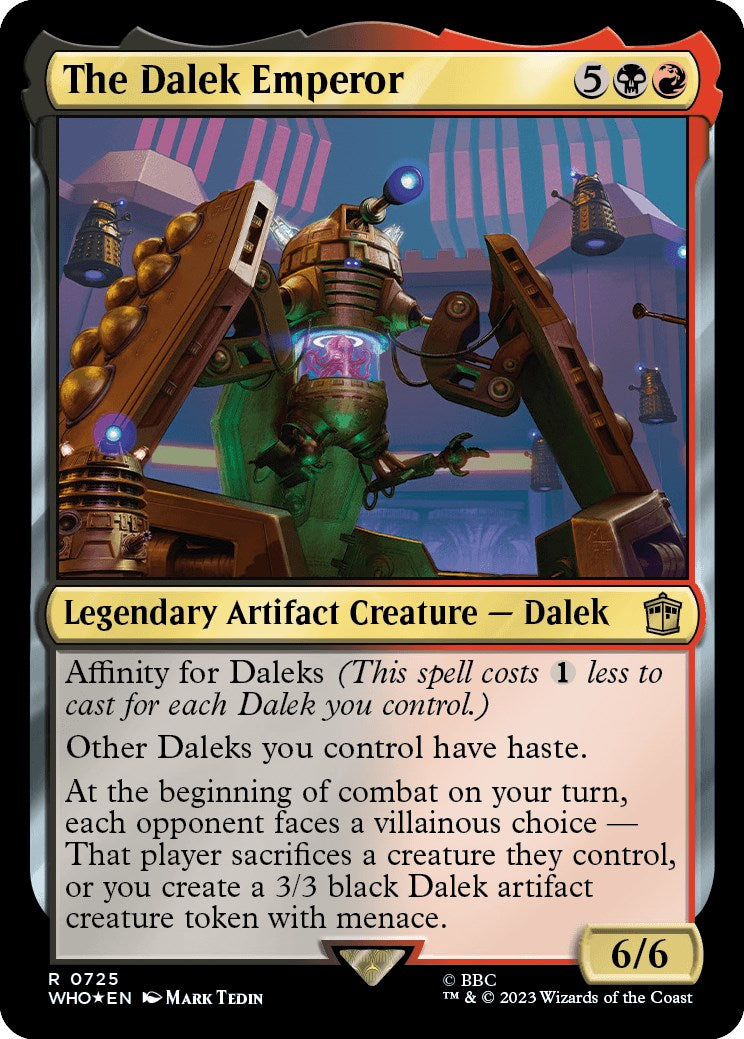 The Dalek Emperor (Surge Foil) [Doctor Who] | Sanctuary Gaming