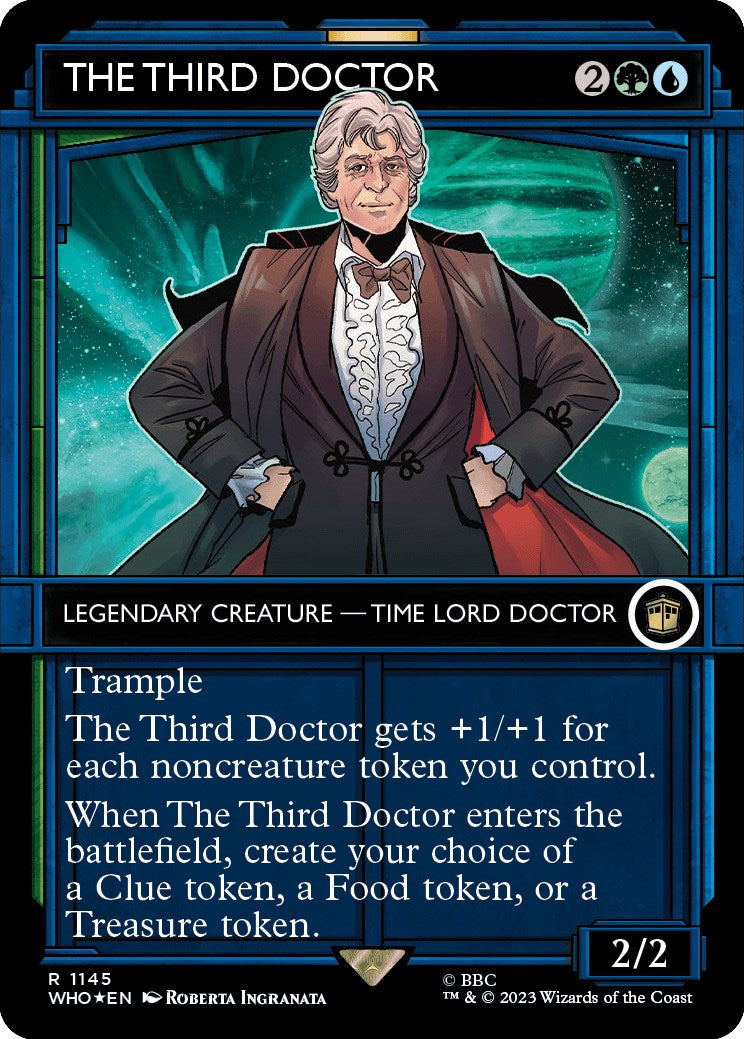 The Third Doctor (Showcase) (Surge Foil) [Doctor Who] | Sanctuary Gaming