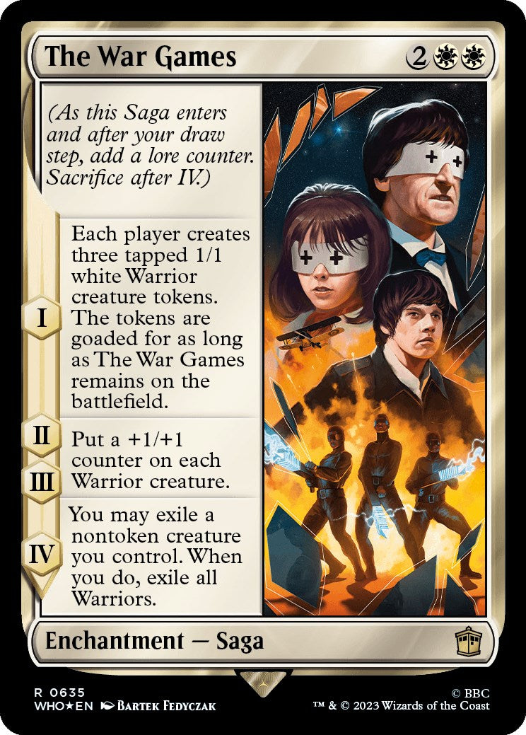 The War Games (Surge Foil) [Doctor Who] | Sanctuary Gaming