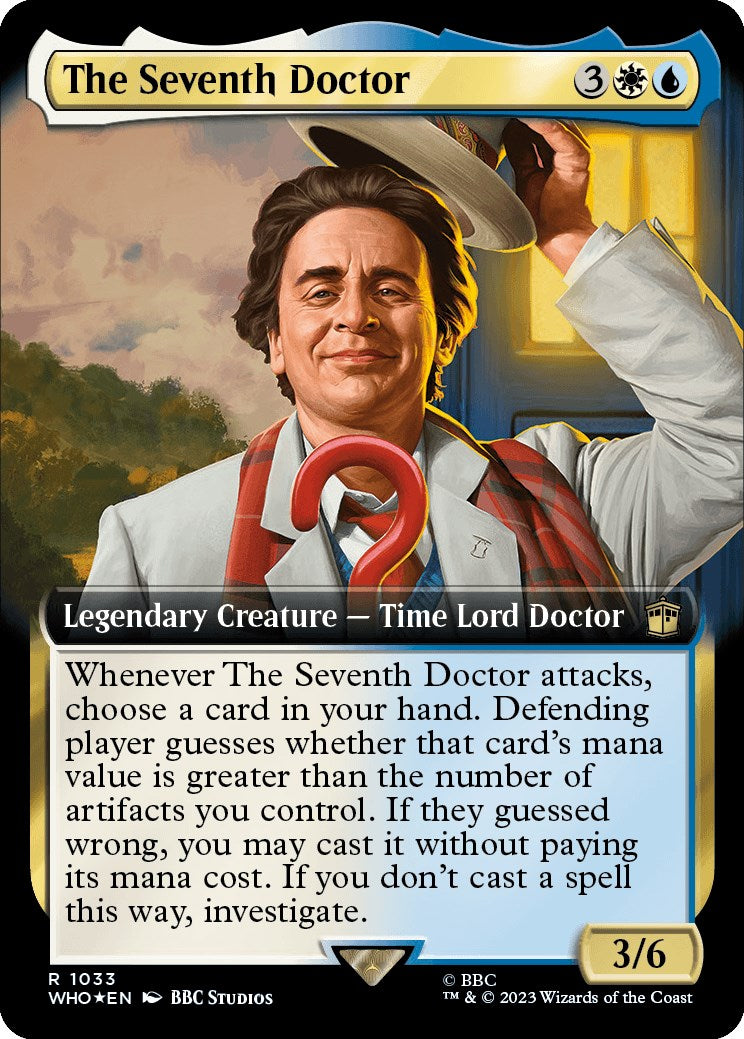 The Seventh Doctor (Extended Art) (Surge Foil) [Doctor Who] | Sanctuary Gaming