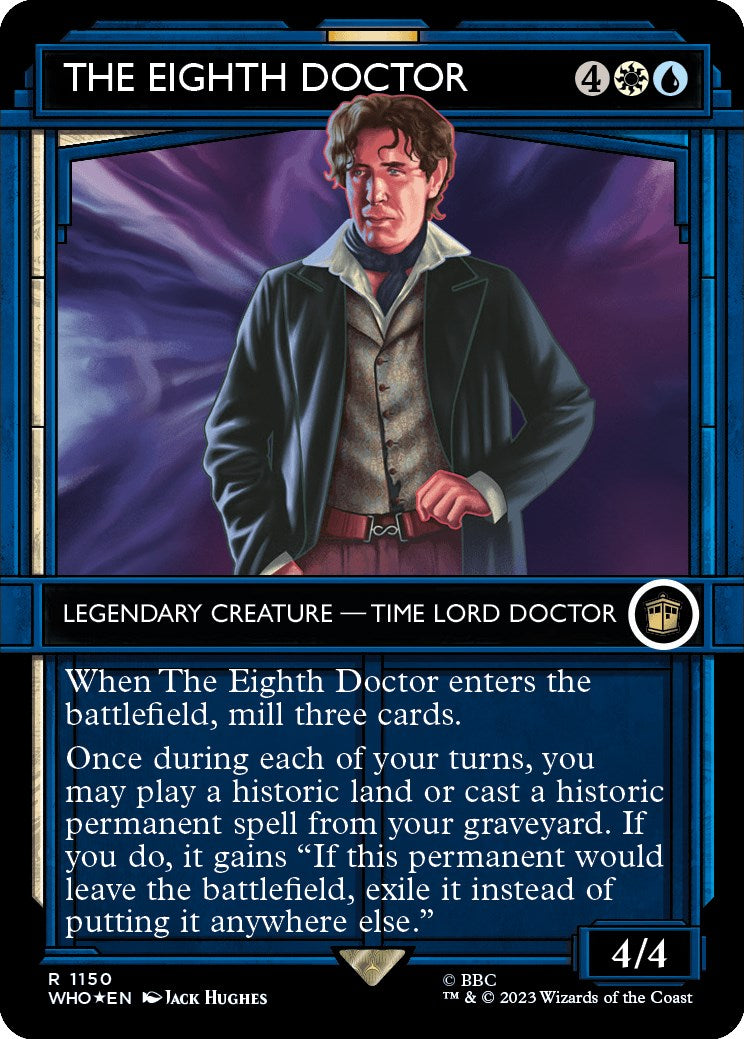 The Eighth Doctor (Showcase) (Surge Foil) [Doctor Who] | Sanctuary Gaming