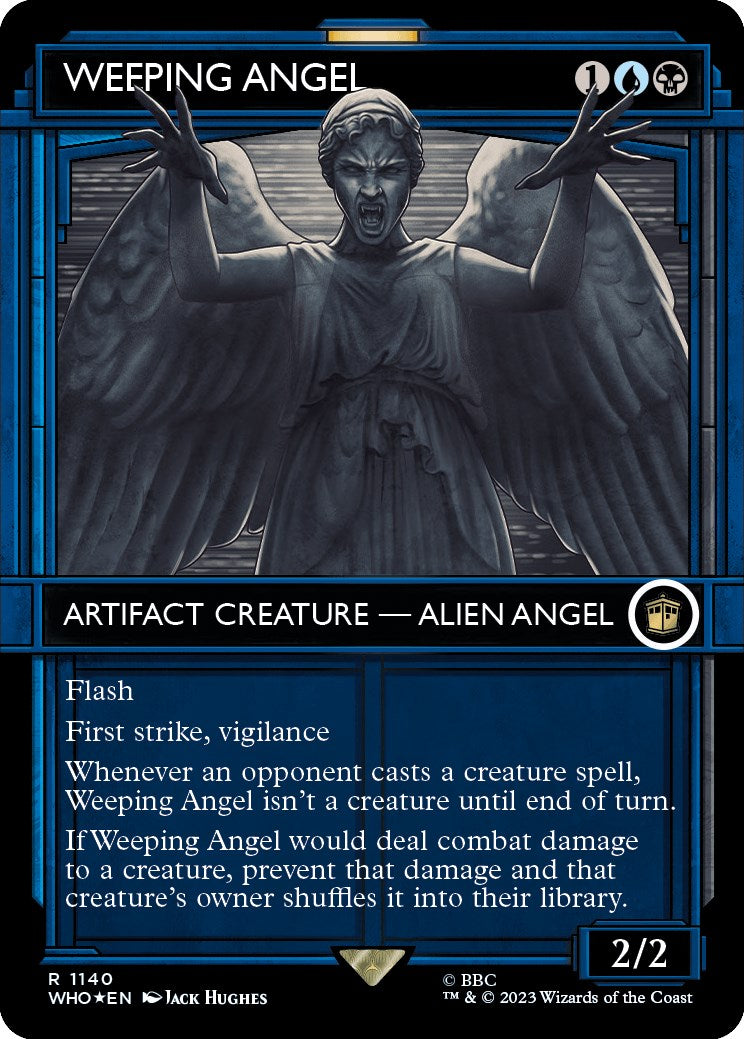 Weeping Angel (Showcase) (Surge Foil) [Doctor Who] | Sanctuary Gaming