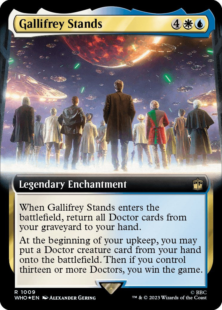 Gallifrey Stands (Extended Art) (Surge Foil) [Doctor Who] | Sanctuary Gaming