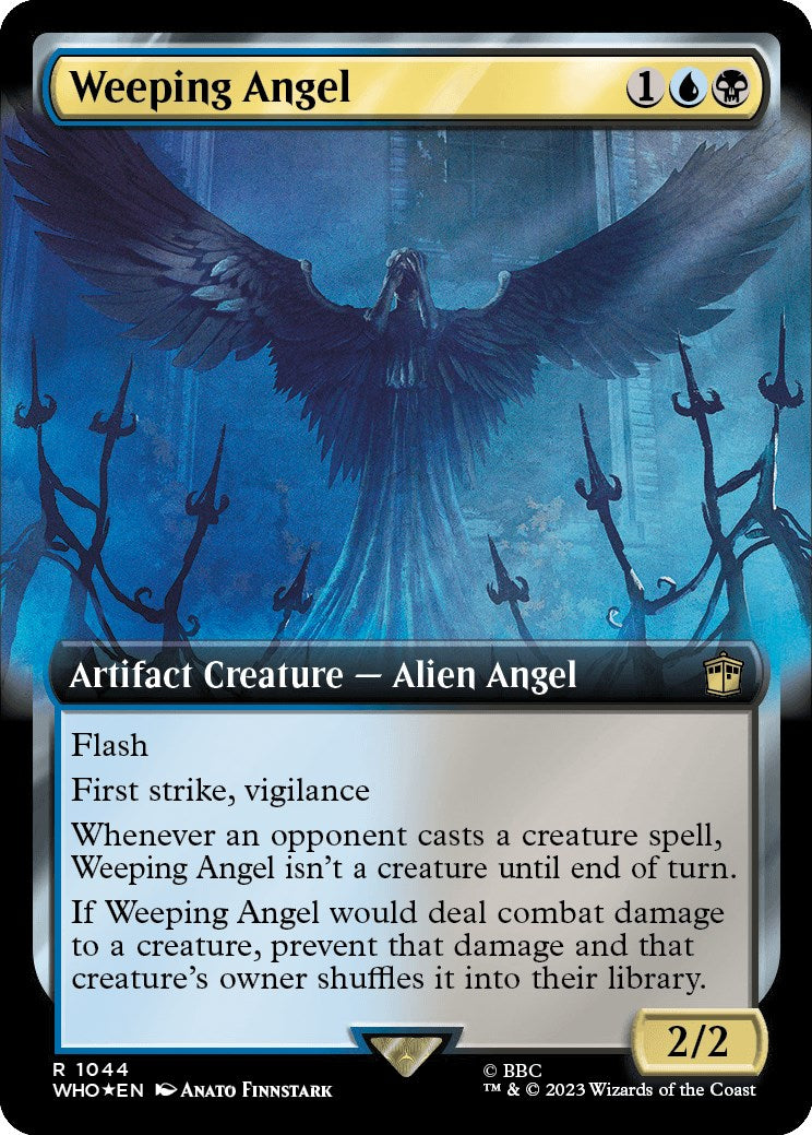 Weeping Angel (Extended Art) (Surge Foil) [Doctor Who] | Sanctuary Gaming