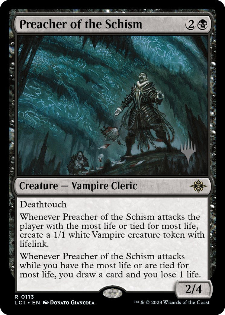 Preacher of the Schism (Promo Pack) [The Lost Caverns of Ixalan Promos] | Sanctuary Gaming