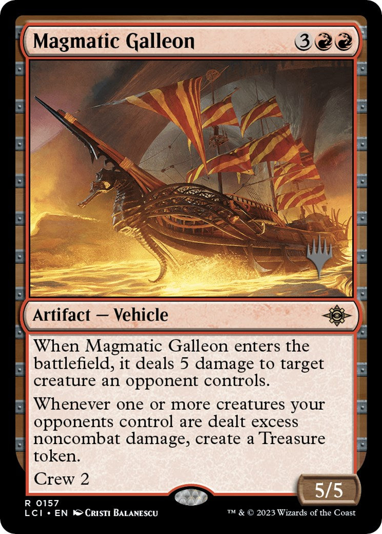 Magmatic Galleon (Promo Pack) [The Lost Caverns of Ixalan Promos] | Sanctuary Gaming