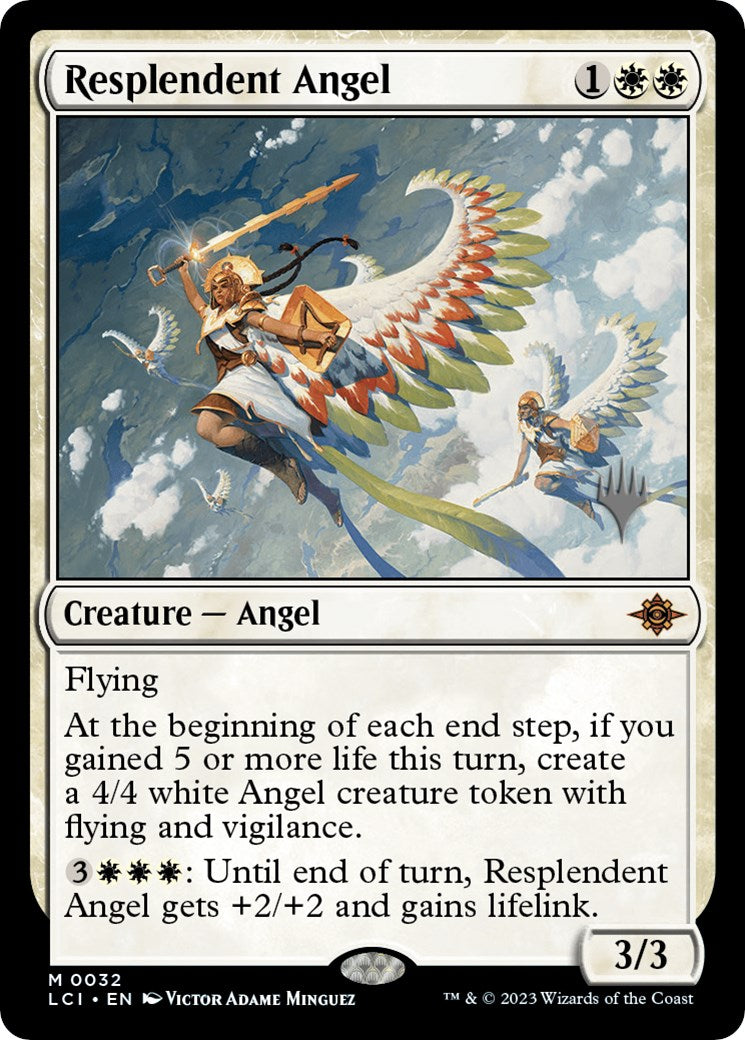 Resplendent Angel (Promo Pack) [The Lost Caverns of Ixalan Promos] | Sanctuary Gaming