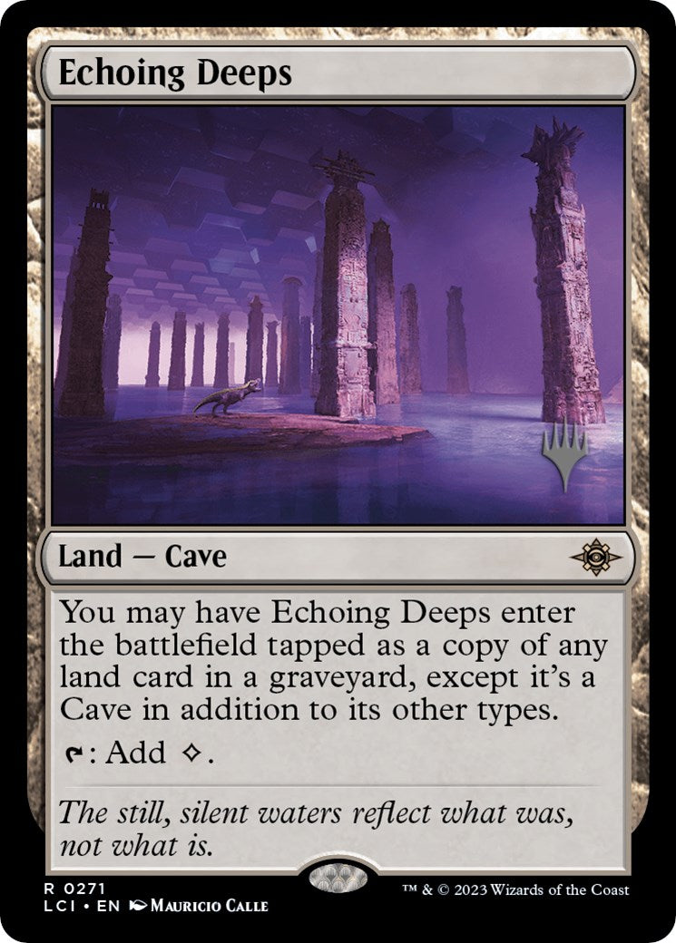Echoing Deeps (Promo Pack) [The Lost Caverns of Ixalan Promos] | Sanctuary Gaming