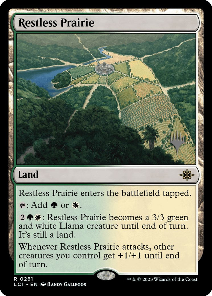 Restless Prairie (Promo Pack) [The Lost Caverns of Ixalan Promos] | Sanctuary Gaming