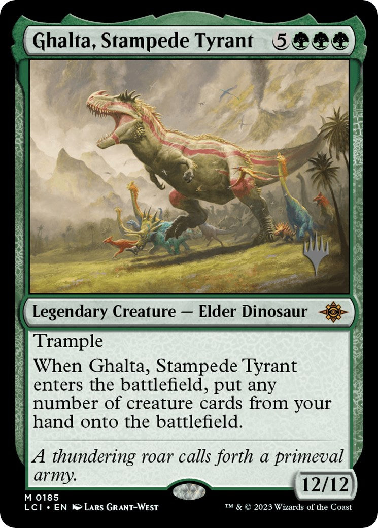 Ghalta, Stampede Tyrant (Promo Pack) [The Lost Caverns of Ixalan Promos] | Sanctuary Gaming