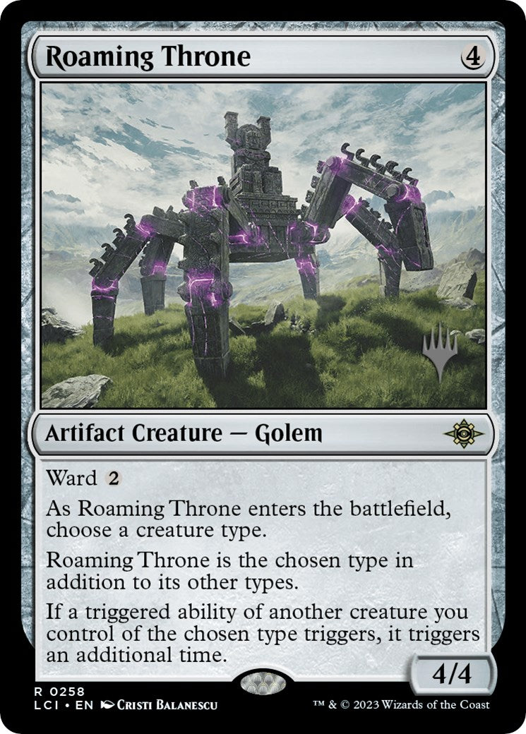 Roaming Throne (Promo Pack) [The Lost Caverns of Ixalan Promos] | Sanctuary Gaming