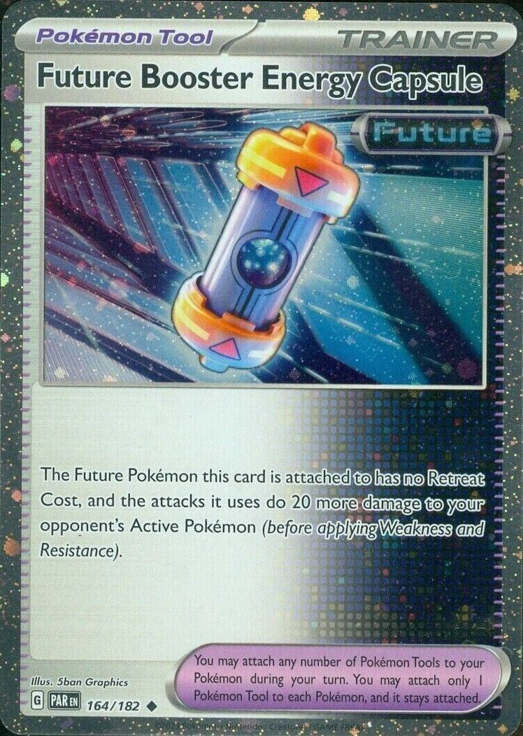 Future Booster Energy Capsule (164/182) (Cosmos Holo) [Scarlet & Violet: Paradox Rift] | Sanctuary Gaming