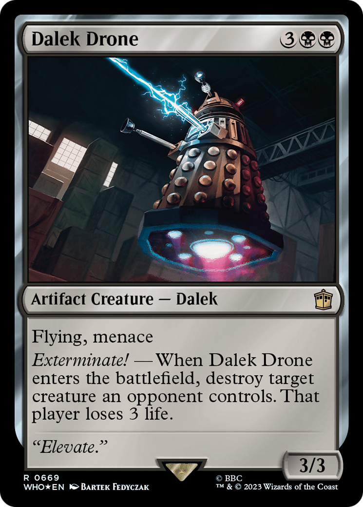Dalek Drone (Surge Foil) [Doctor Who] | Sanctuary Gaming