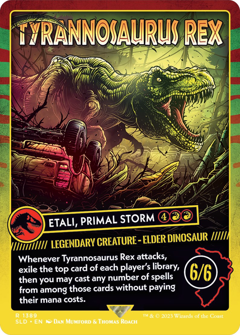 Tyrannosaurus Rex - Etali, Primal Storm [Secret Lair Drop Series] | Sanctuary Gaming