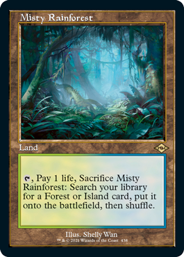 Misty Rainforest (Retro) [Modern Horizons 2] | Sanctuary Gaming