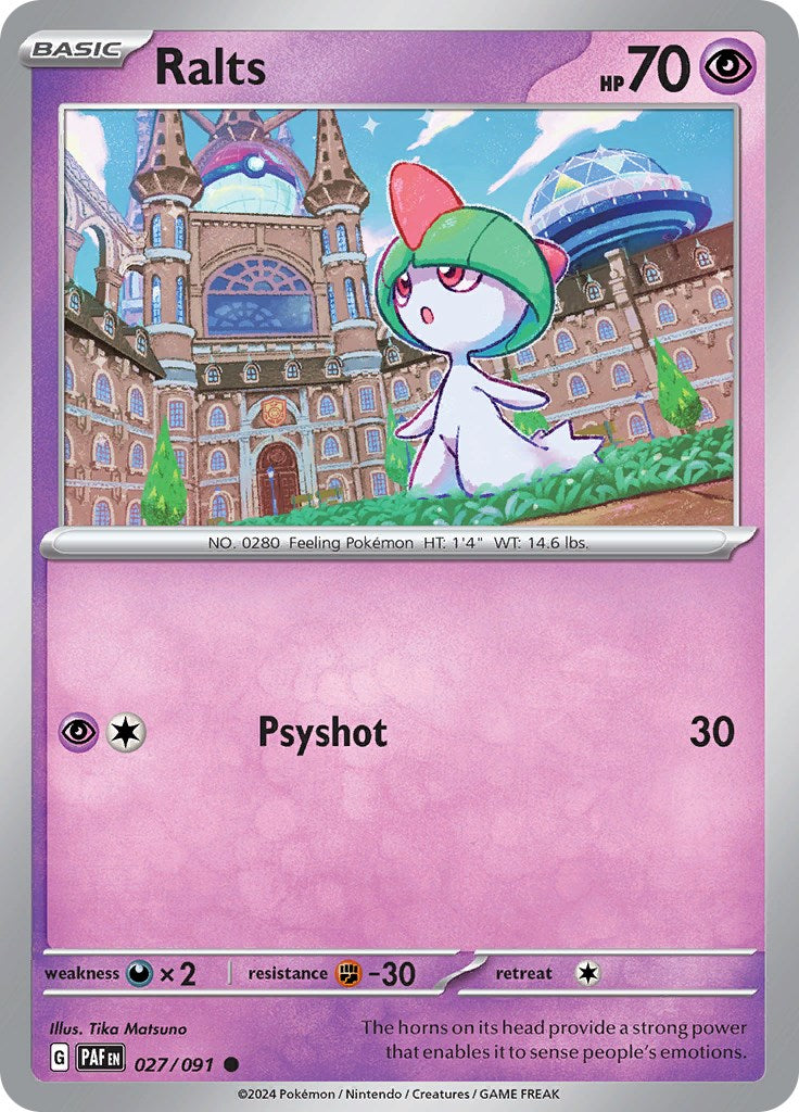 Ralts (027/091) [Scarlet & Violet: Paldean Fates] | Sanctuary Gaming