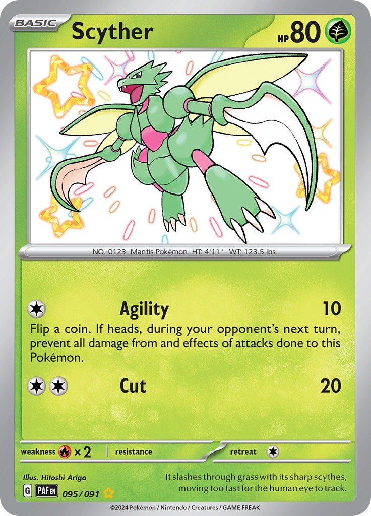 Scyther (095/091) [Scarlet & Violet: Paldean Fates] | Sanctuary Gaming