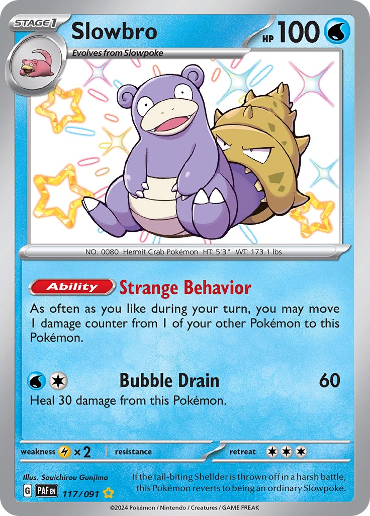 Slowbro (117/091) [Scarlet & Violet: Paldean Fates] | Sanctuary Gaming