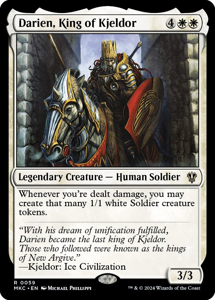 Darien, King of Kjeldor [Murders at Karlov Manor Commander] | Sanctuary Gaming