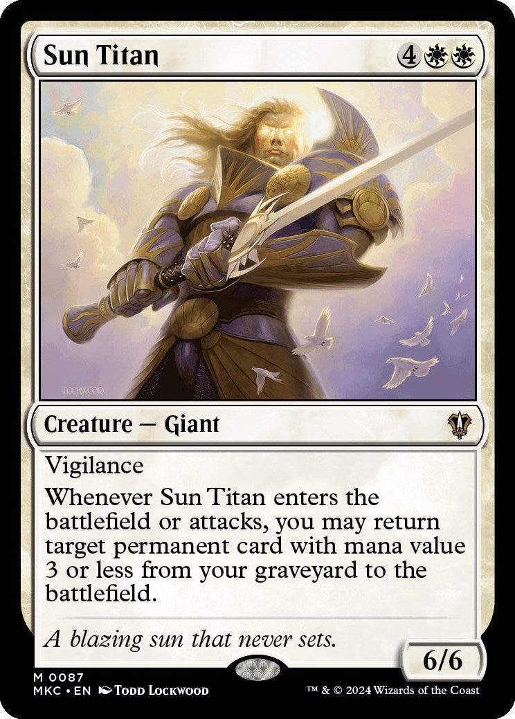Sun Titan [Murders at Karlov Manor Commander] | Sanctuary Gaming