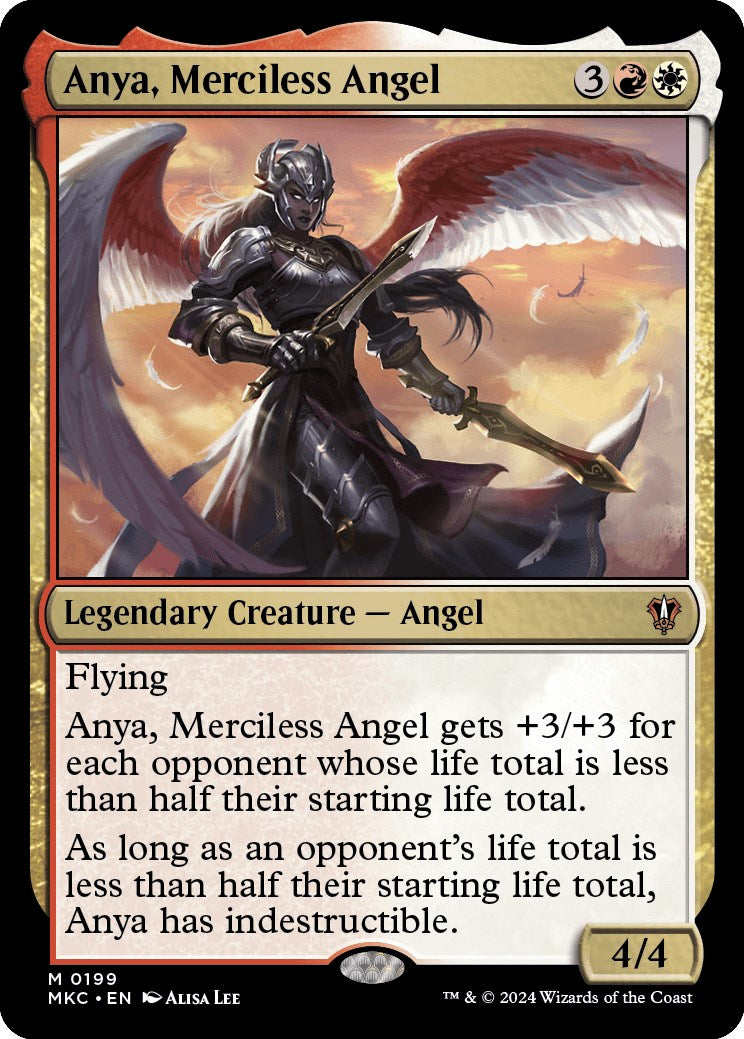Anya, Merciless Angel [Murders at Karlov Manor Commander] | Sanctuary Gaming