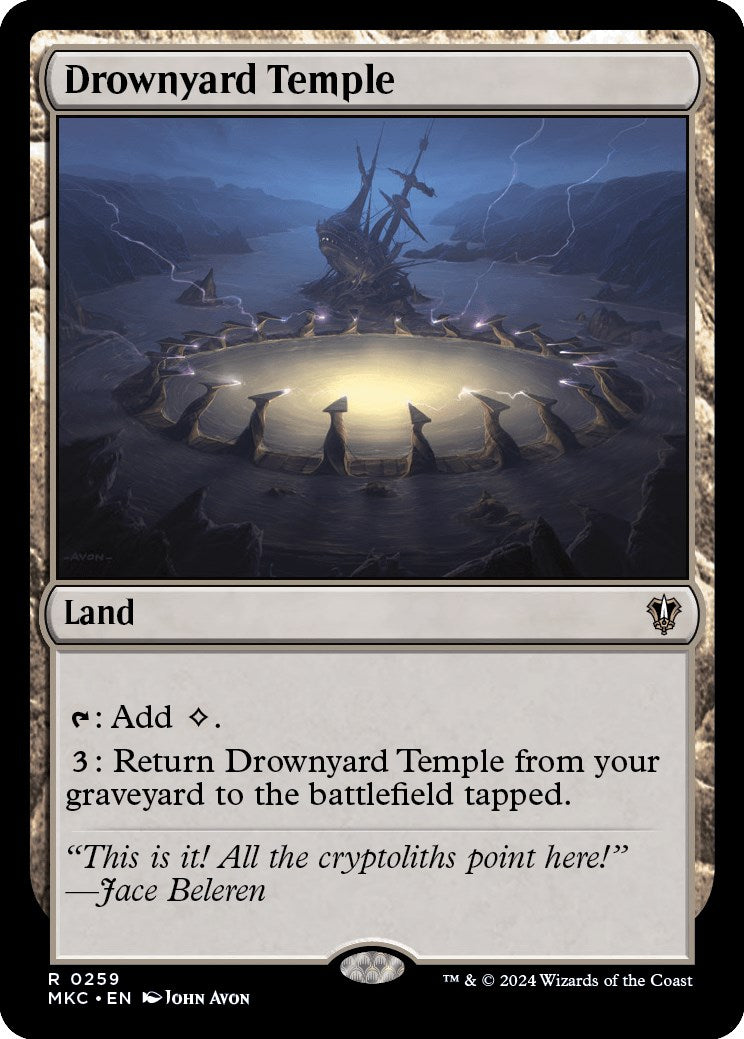 Drownyard Temple [Murders at Karlov Manor Commander] | Sanctuary Gaming
