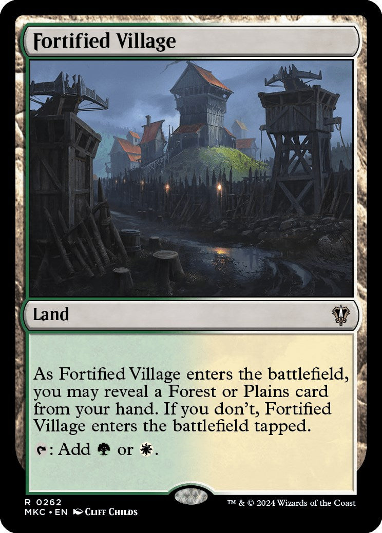 Fortified Village [Murders at Karlov Manor Commander] | Sanctuary Gaming