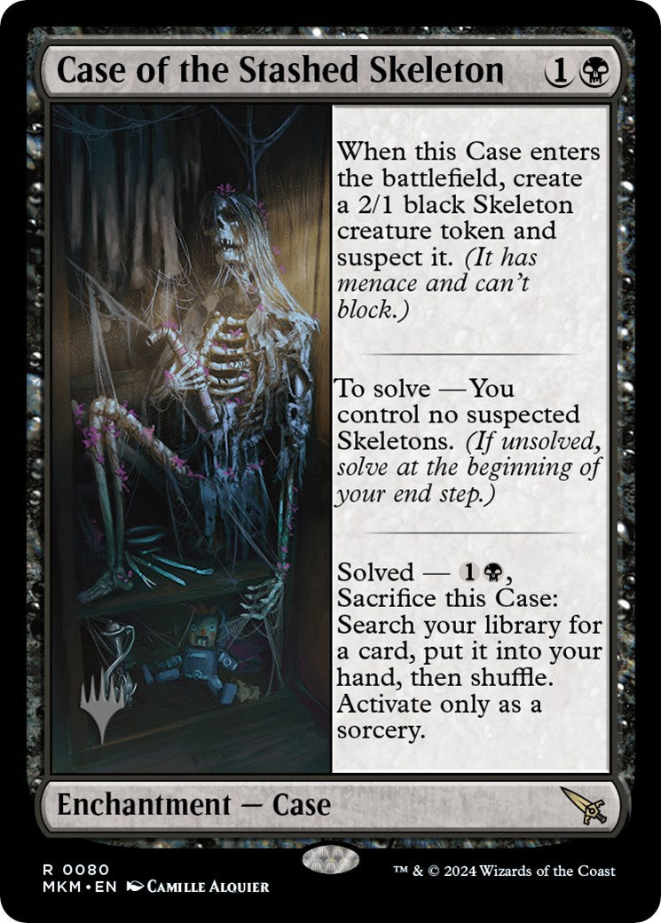 Case of the Stashed Skeleton (Promo Pack) [Murders at Karlov Manor Promos] | Sanctuary Gaming