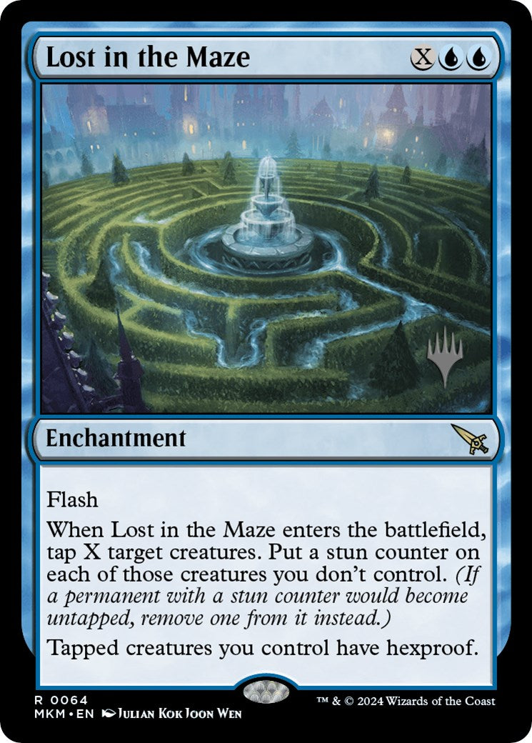 Lost in the Maze (Promo Pack) [Murders at Karlov Manor Promos] | Sanctuary Gaming