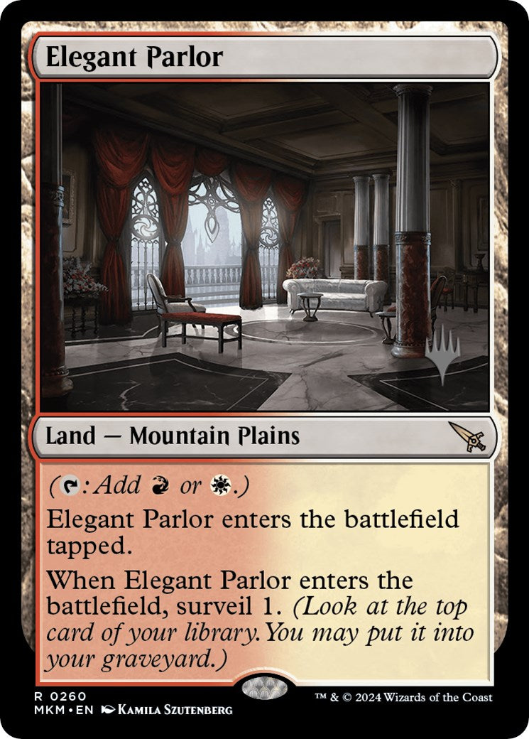 Elegant Parlor (Promo Pack) [Murders at Karlov Manor Promos] | Sanctuary Gaming