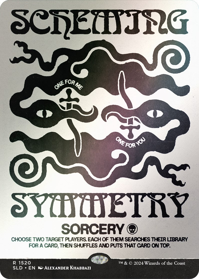 Scheming Symmetry (Rainbow Foil) [Secret Lair Drop Series] | Sanctuary Gaming