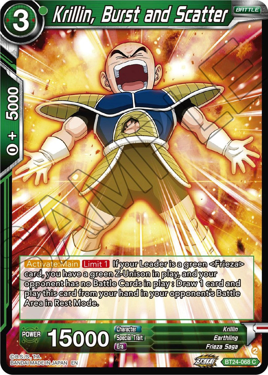 Krillin, Burst and Scatter (BT24-068) [Beyond Generations] | Sanctuary Gaming