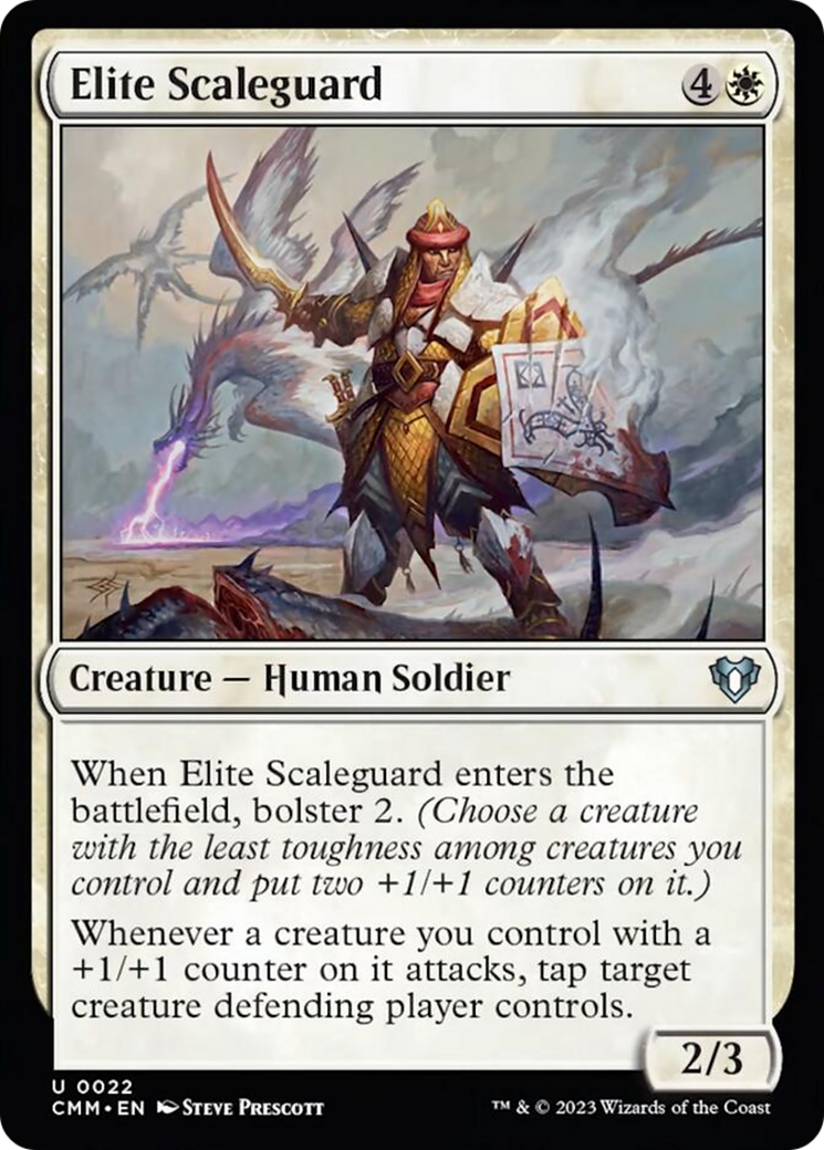 Elite Scaleguard [Commander Masters] | Sanctuary Gaming