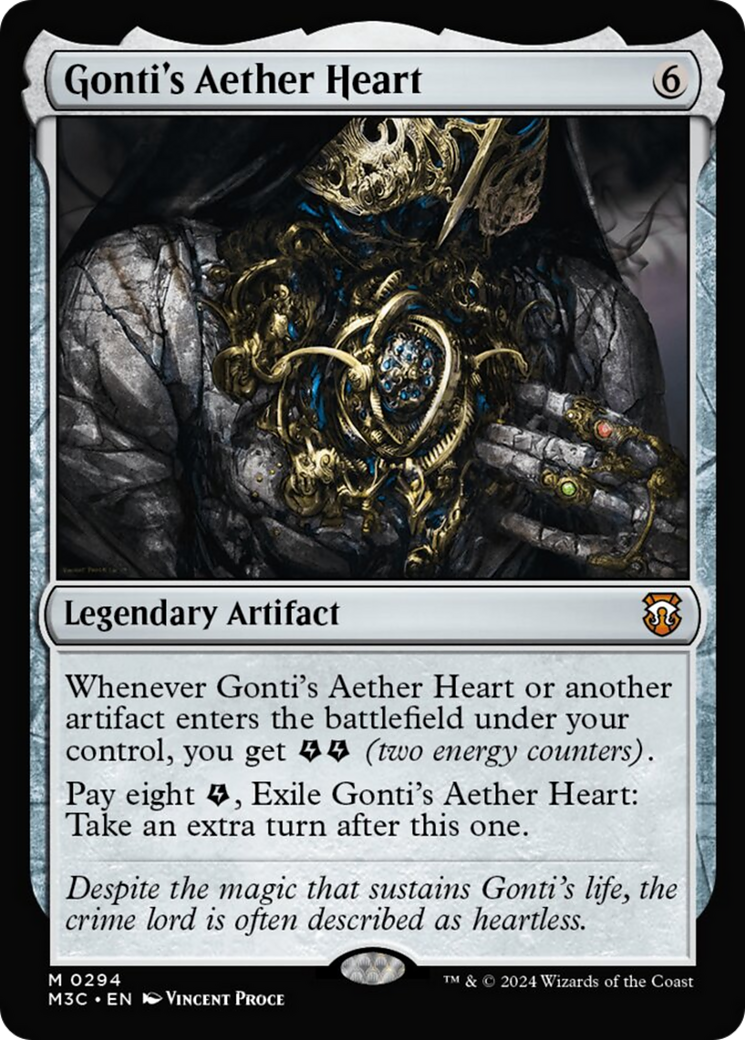 Gonti's Aether Heart [Modern Horizons 3 Commander] | Sanctuary Gaming