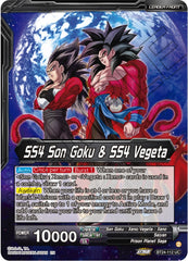 SS4 Son Goku & SS4 Vegeta // SS4 Vegito, Sparking Potara Warrior (SLR) (BT24-112) [Beyond Generations] | Sanctuary Gaming