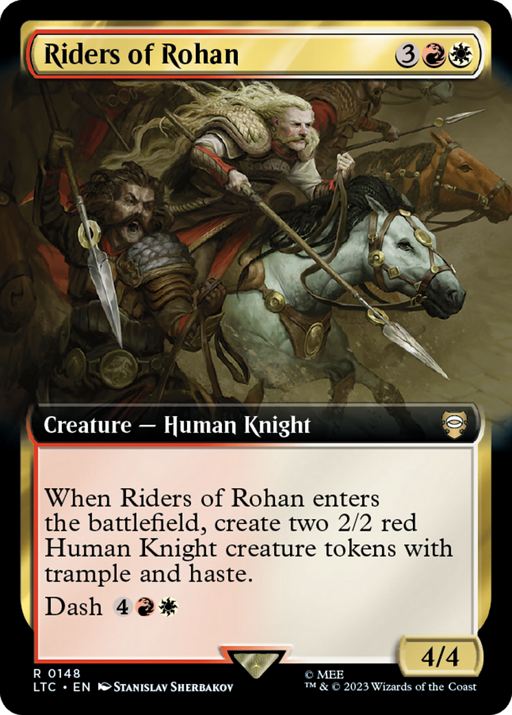 Riders of Rohan (Extended Art) [The Lord of the Rings: Tales of Middle-Earth Commander] | Sanctuary Gaming
